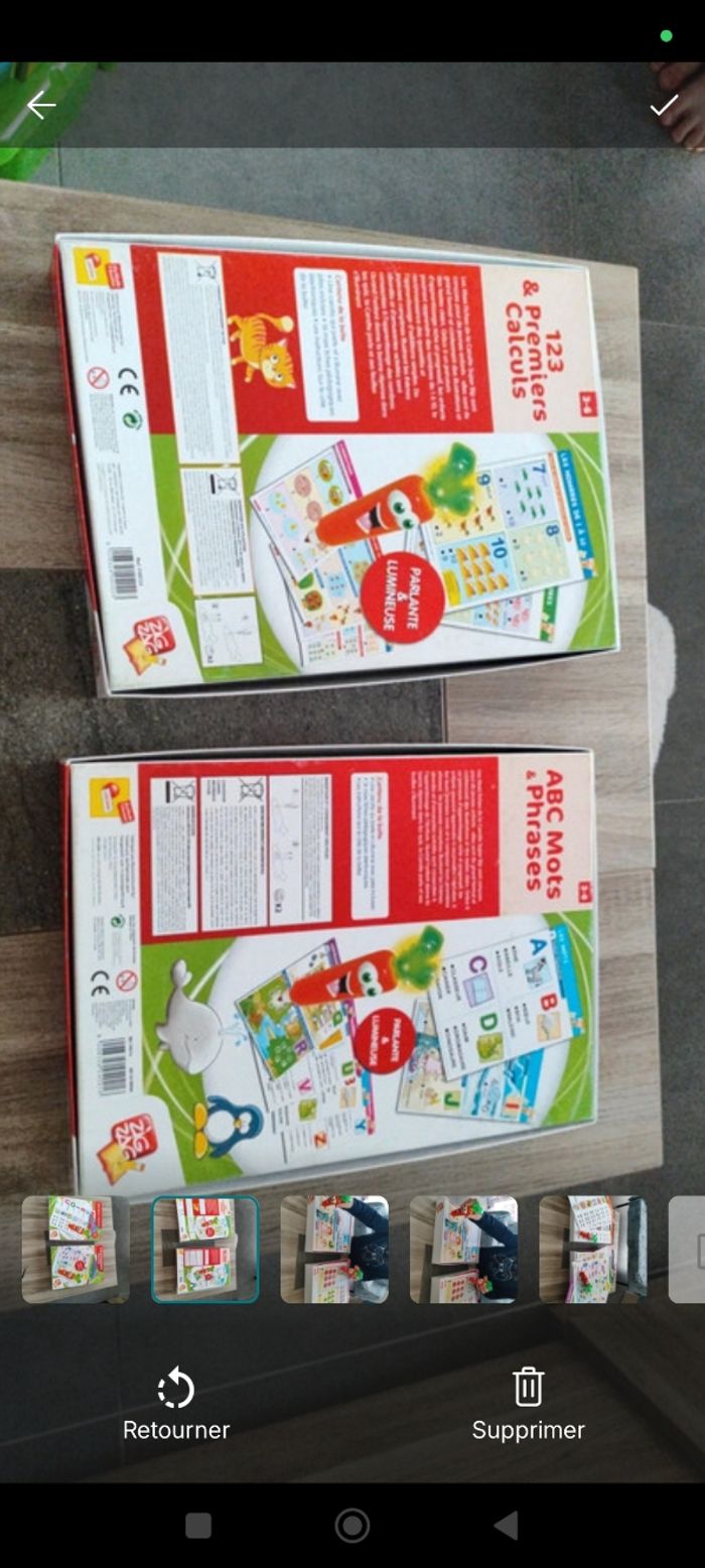 Jeu premiers calculs et mots lot de 2 - photo numéro 2