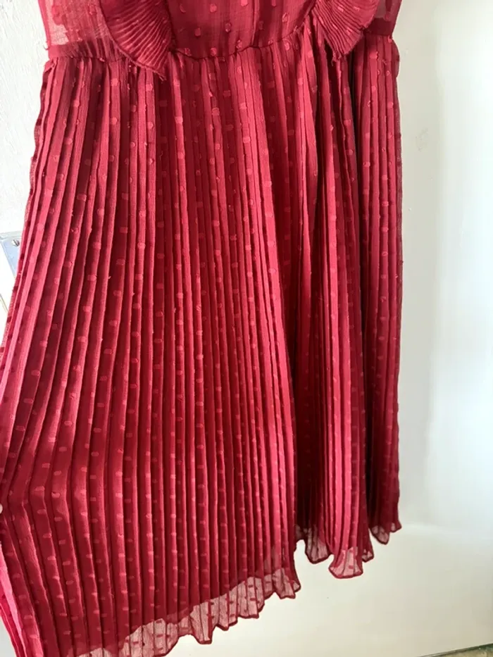 Robe rouge Zara - photo numéro 4