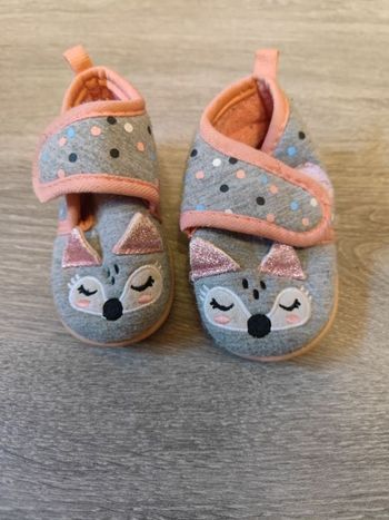 Chaussons gris