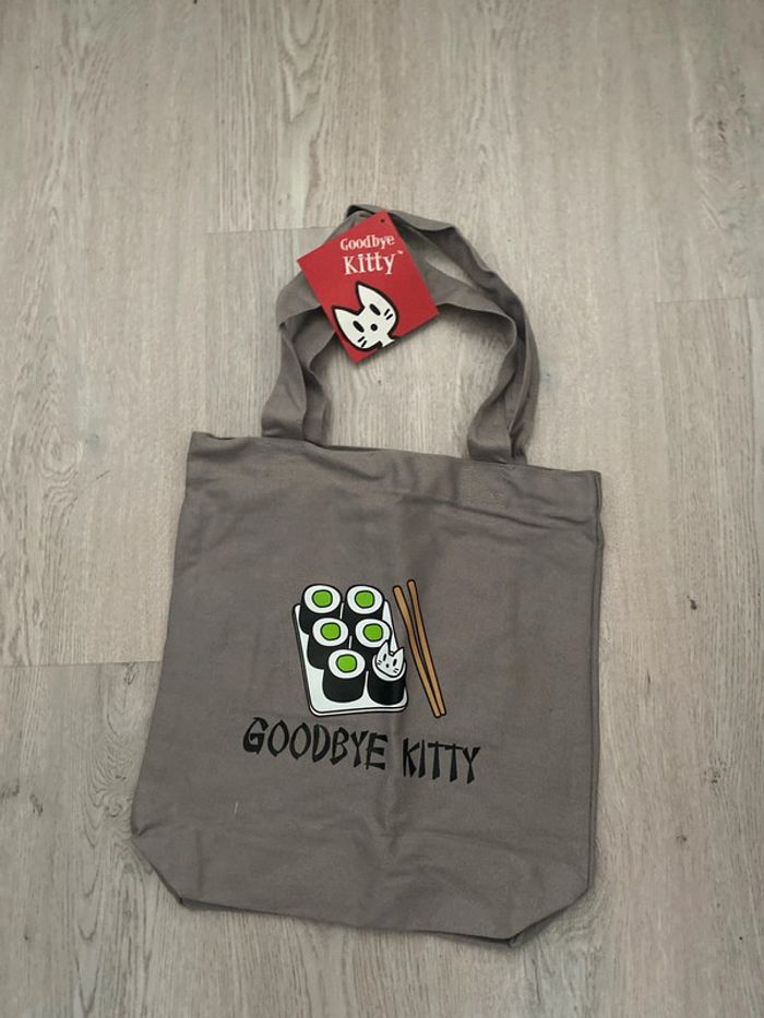Sac shopping tote Bag Goodbye Kitty Stupid factory Neuf