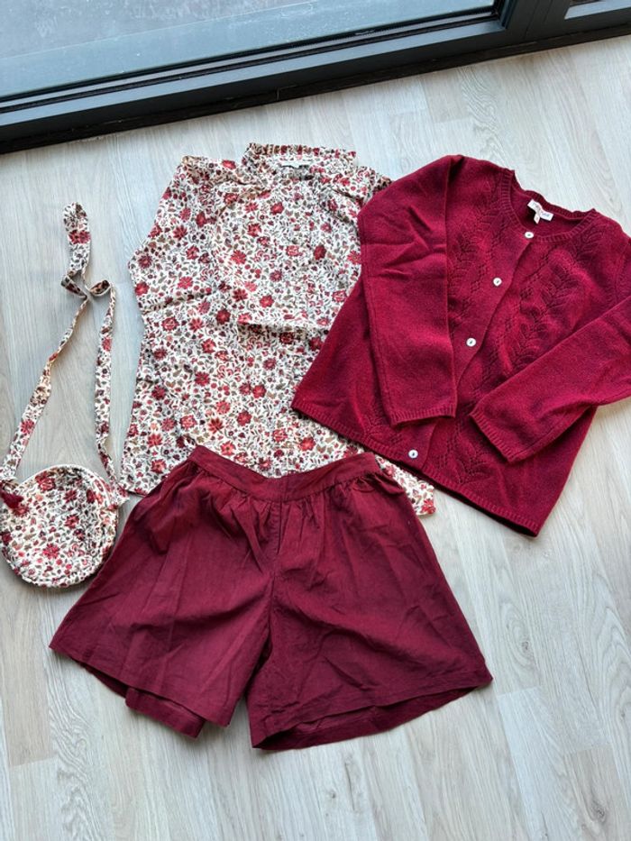 Ensemble Marie Puce 12 ans