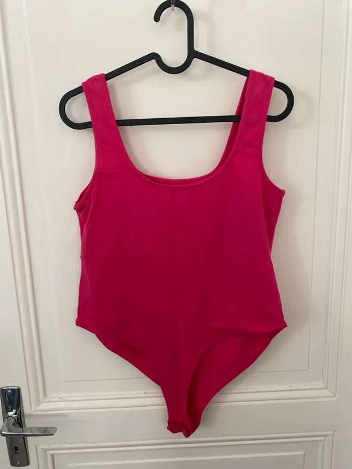 Body à bretelles rose fluo NAKD - photo numéro 4