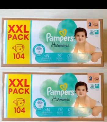 Pampers harmonie taille 3