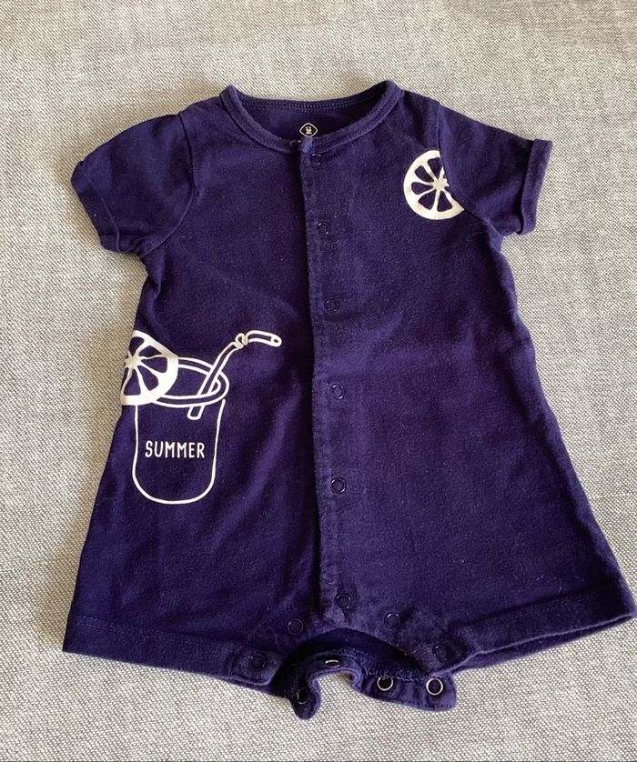 Combi short m.courtes 3 mois