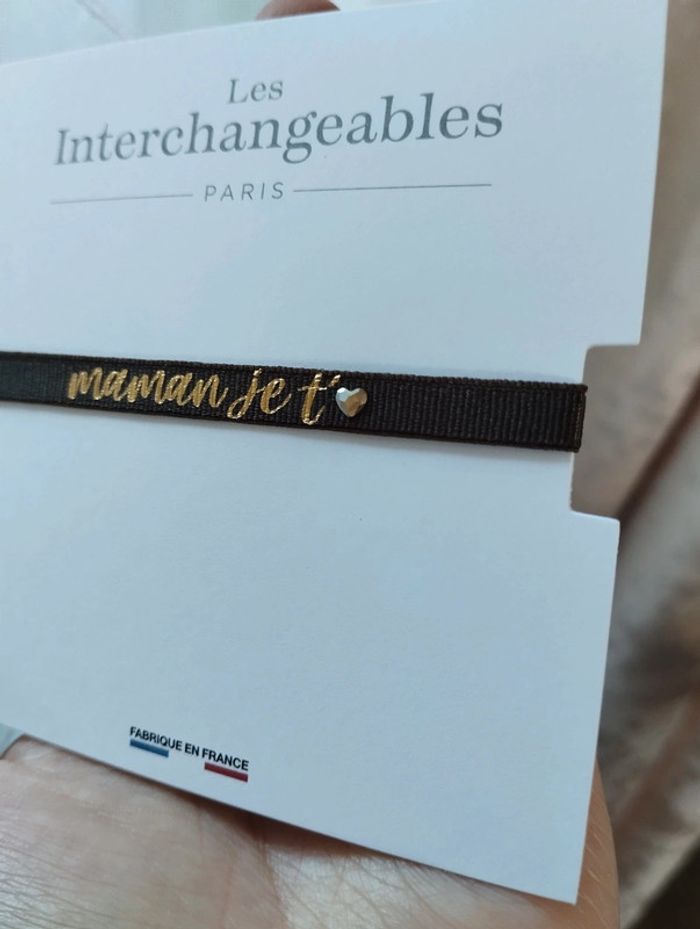 Bracelet
Les Interchangeables - Ajustable