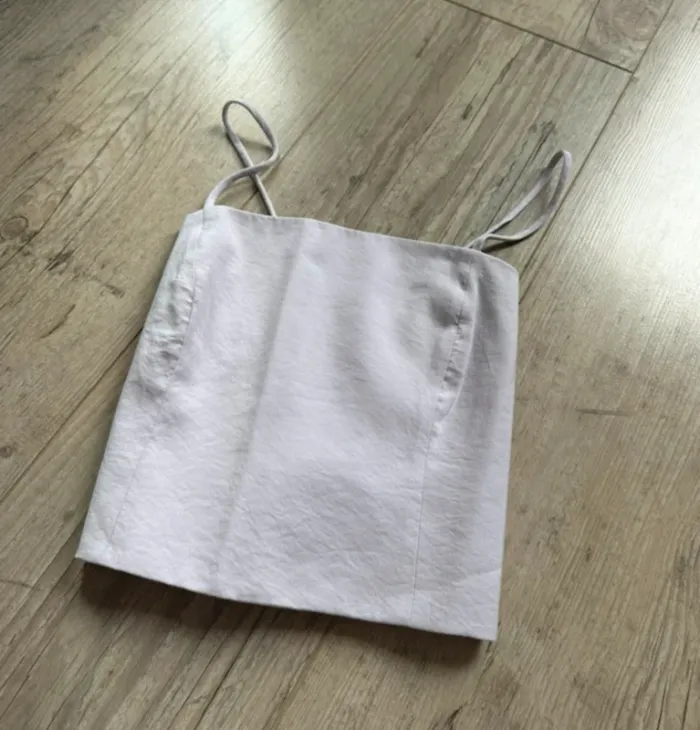 Top Zara Lila XS dos nu lien - photo numéro 3