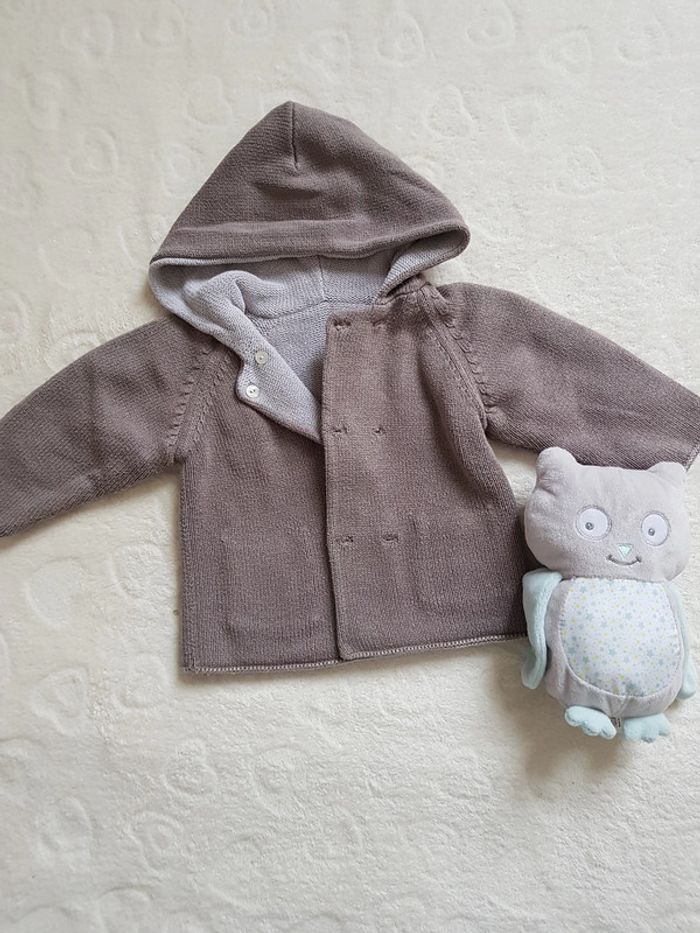 Gilet réversible garcon