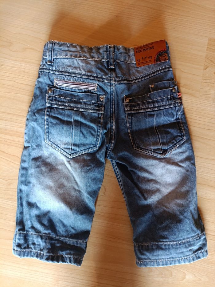 Pantacourt jeans red marin - photo numéro 2