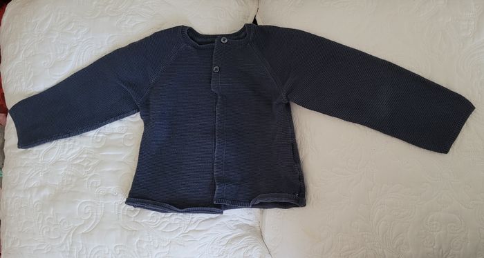 Gilet Obaïbi bleu marine