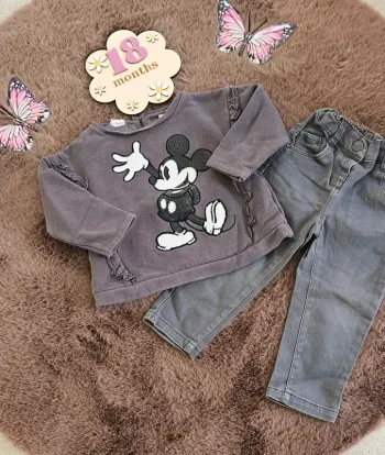 Ensemble minnie 18 mois fille