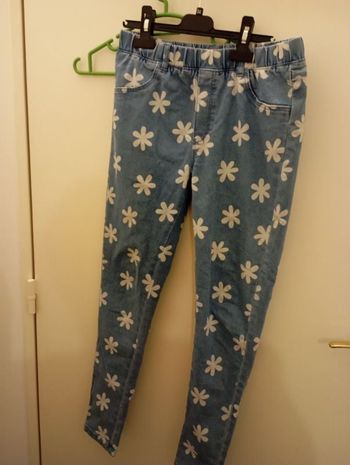 Legging fleurs 14 ans
