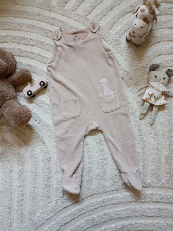 Pyjama velours Sophie la girafe