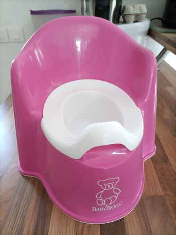 Pot rose Babybjorn avec cuvette