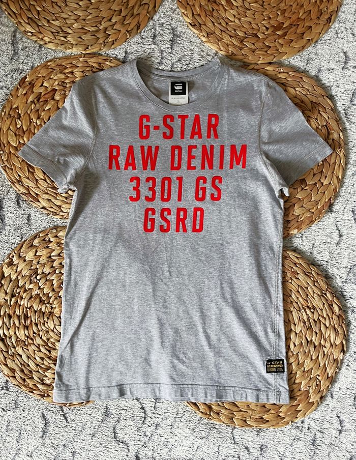 T-shirt G-Star Denim Gris S/36