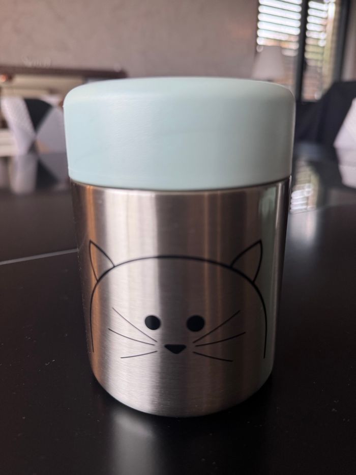 Thermos repas bébé Lassig Chat - photo numéro 4