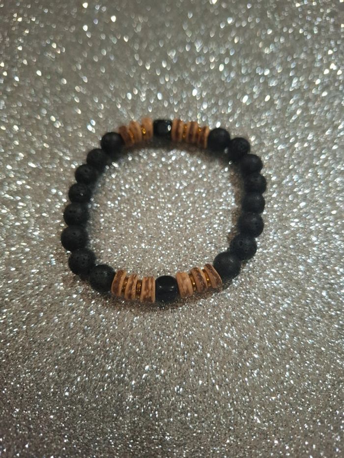 Bracelet en coquille de noix - photo numéro 2