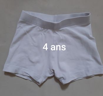 Short blanc fille - Zeeman - 4 ans