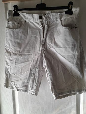 Short chino blanc cassé 46