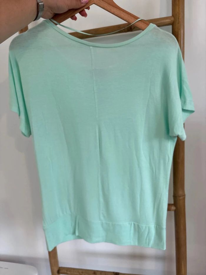 T shirt bleu turquoise neuf - photo numéro 6