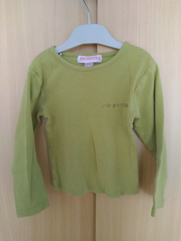 #lot de 7 t-shirts manches longues fille taille 4 ans - photo numéro 8