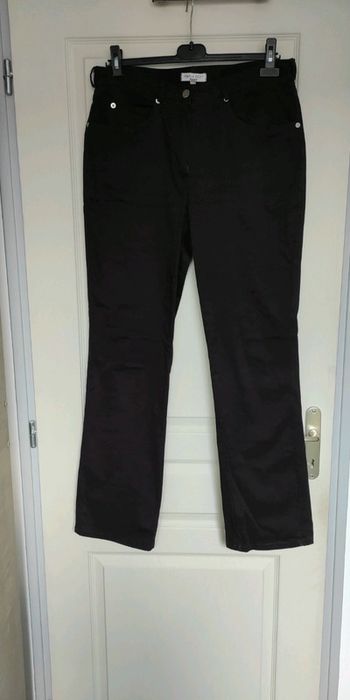 Pantalon droit prune