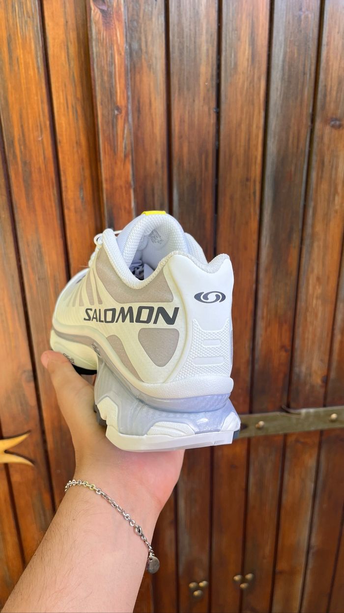 Salomon xt-4 OG Blanches White Ebony Lunar Rock - Taille 42 - photo numéro 7