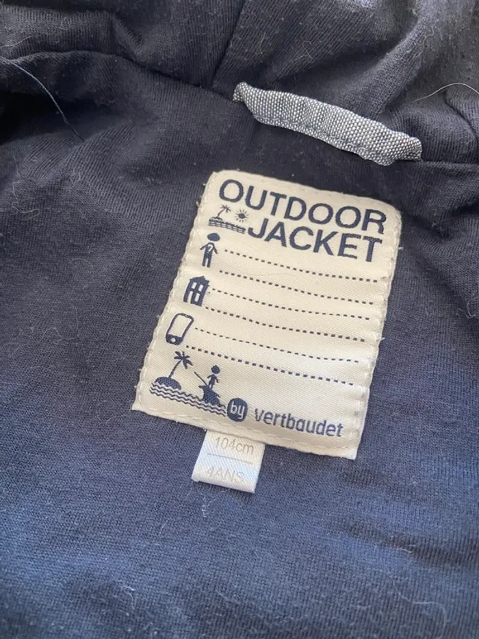 Veste imperméable, Vertbaudet 4 ans - photo numéro 3