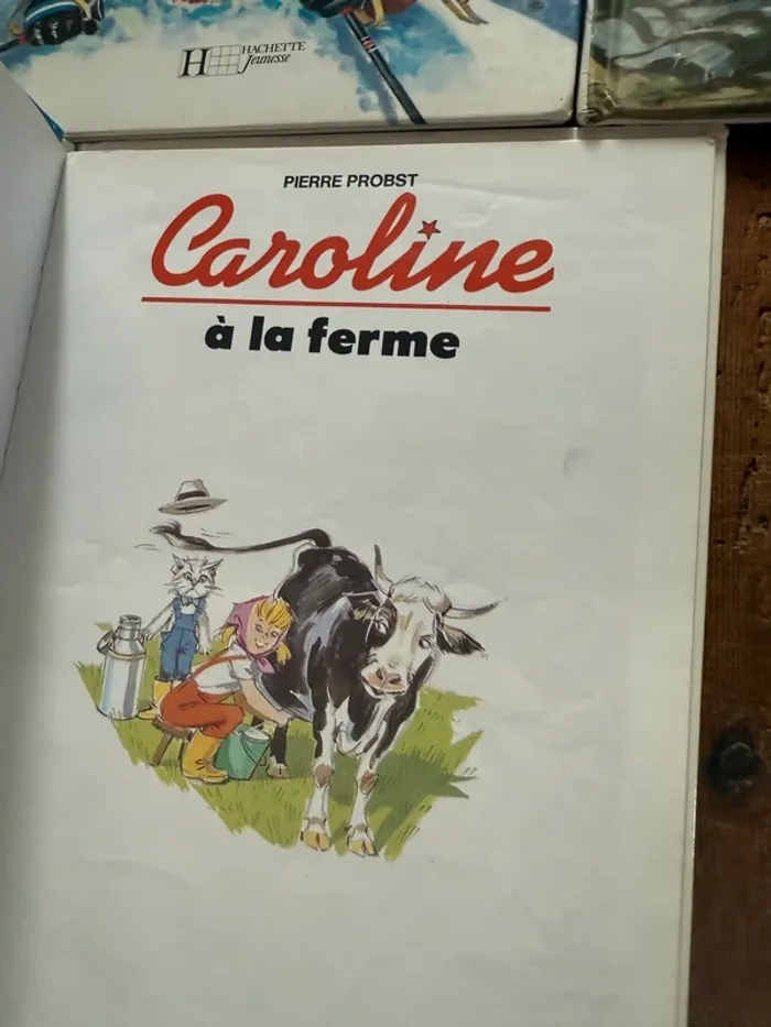 État bon - Blanc vintage - Lot de 14 livres bd albums Caroline Pierre Probst - photo numéro 6