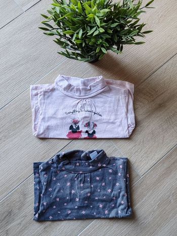 Lot de 2 sous pulls Tex baby 18 mois 🌸