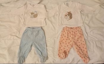 Lot pyjamas chaud 3 mois