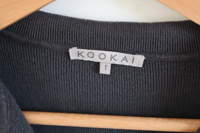 C41 blouse gris kookai T1 - photo numéro 3