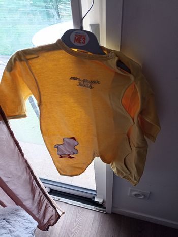 Pyjama jaune poussin