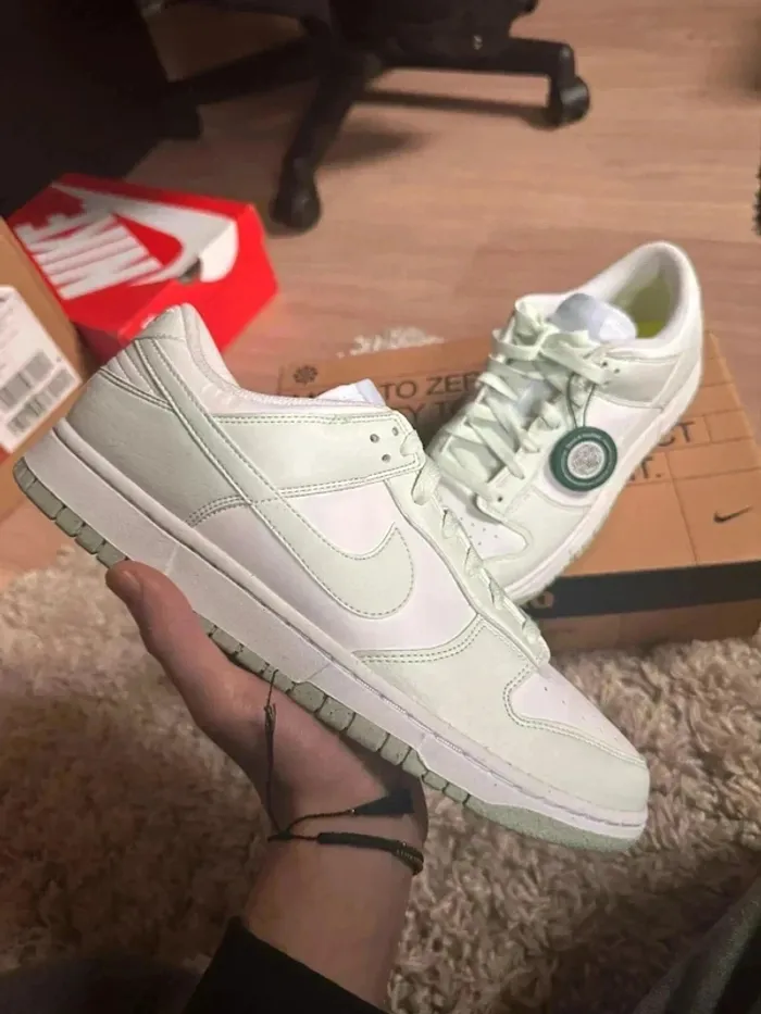 Nike Dunk low White Mint taille 44,5 - photo numéro 2