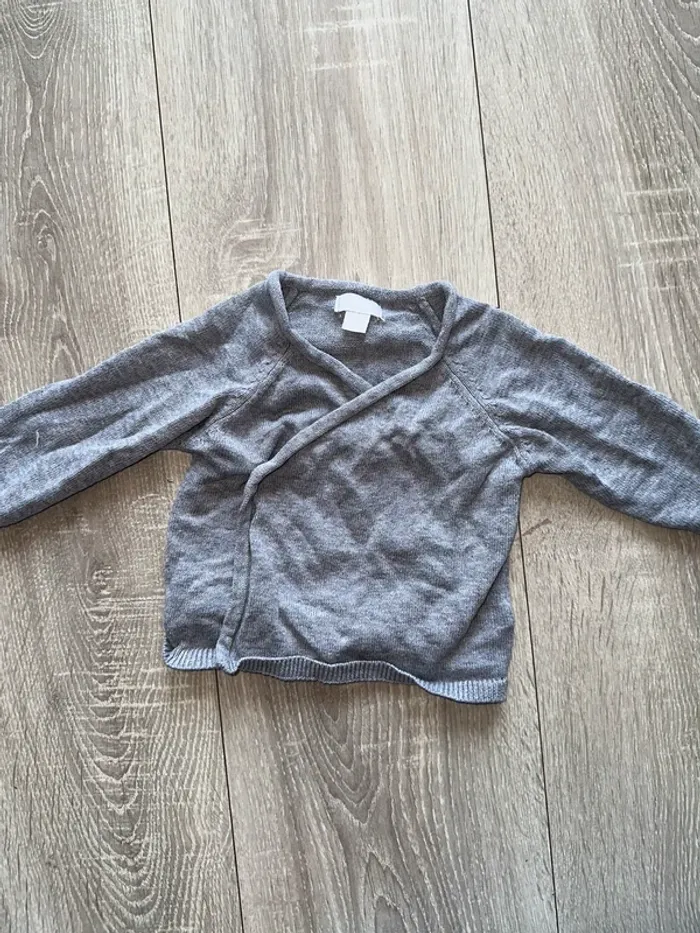 Gilet gris