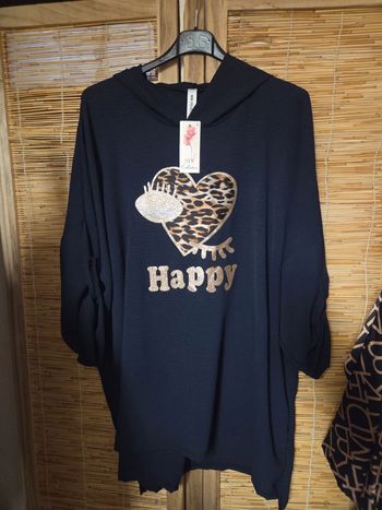 Blouse happy bleu 