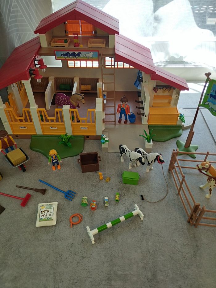 Centre équestre ou écurie playmobil - photo numéro 4