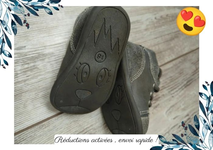 Chaussures bébé taille 18 - photo numéro 6