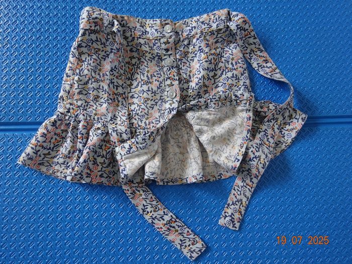 Jupe coton fleuri 5 ans - photo numéro 3