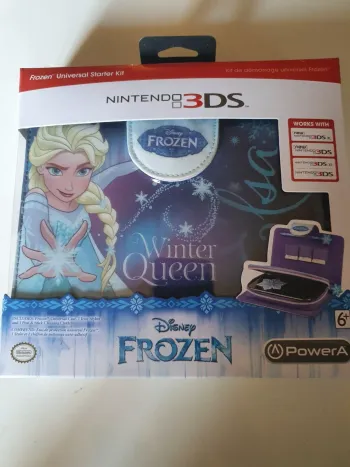 Pochette + stylet Reine des Neiges Nintendo neuve – Lot ou à l'unité