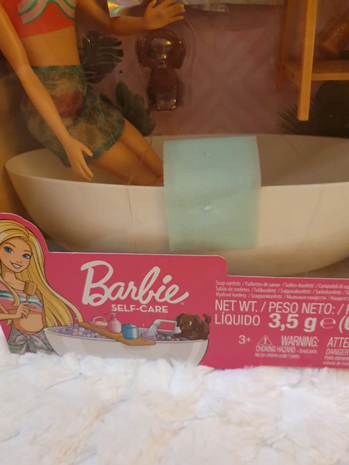 Coffret Barbie et son bain relaxant avec accessoirs - photo numéro 4
