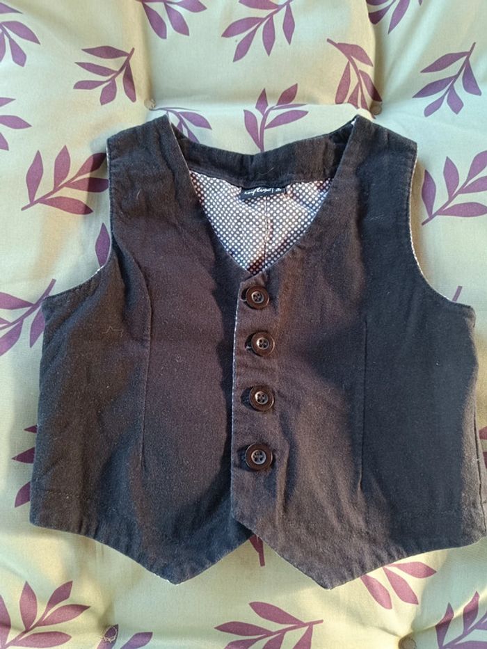Gilet de costume 4 ans