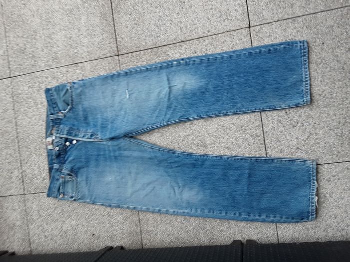 Pantalon jean marque Levi s strauss 501 taille w 34 l 30 - photo numéro 3