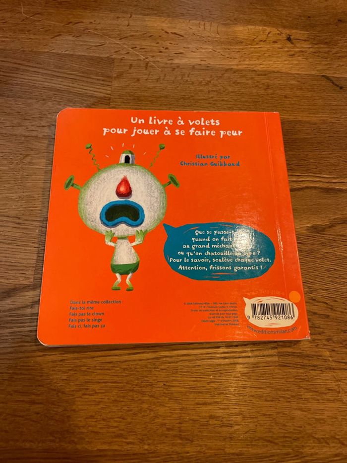 Livre cartonné Fais toi peur - photo numéro 3