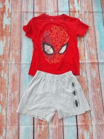 Pyjama pyjashort garçon 6 ans spiderman