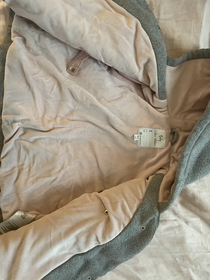 Manteau vertbaudet gris 2 ans - photo numéro 3