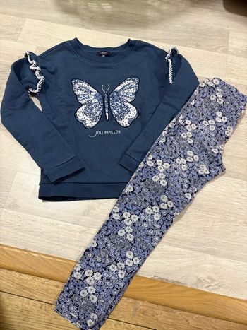 Ensemble papillon 8-9 ans 