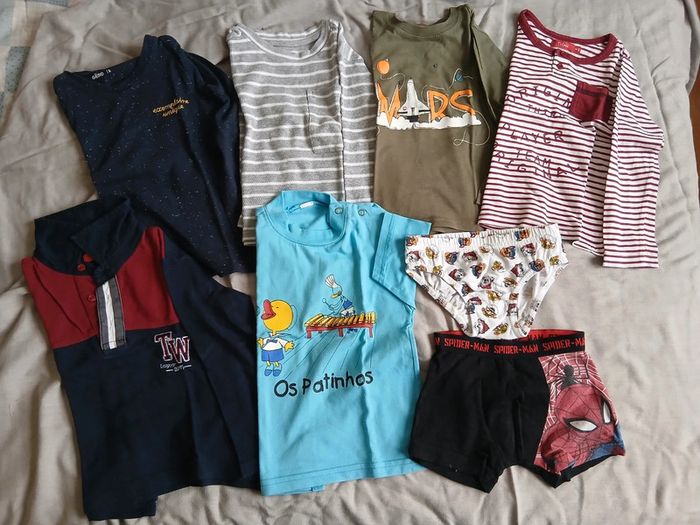 lot de vêtements garçon 3 ans