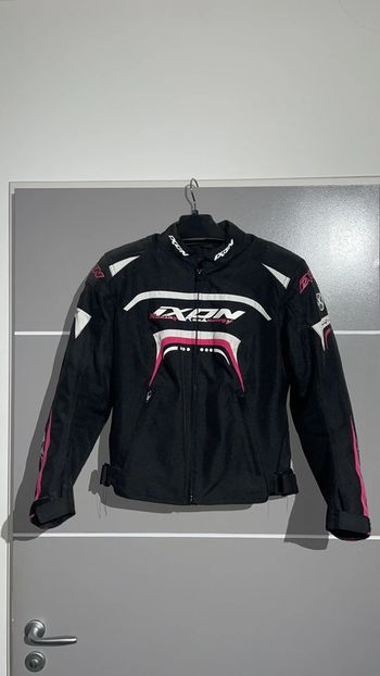Veste de moto iXon + dorsale Furygan