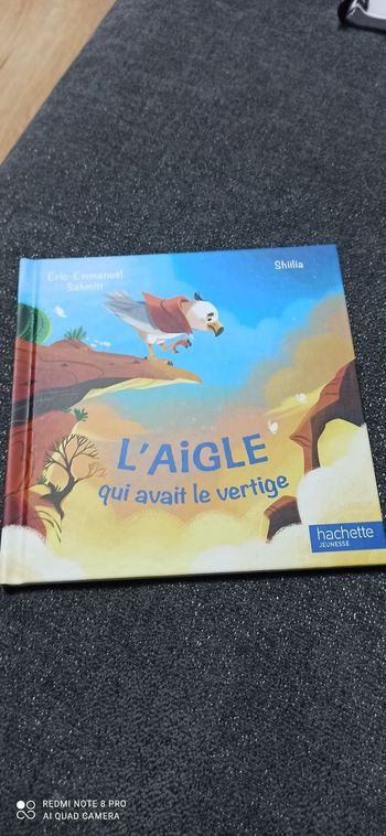 Livre l'aigle qui avait le vertige