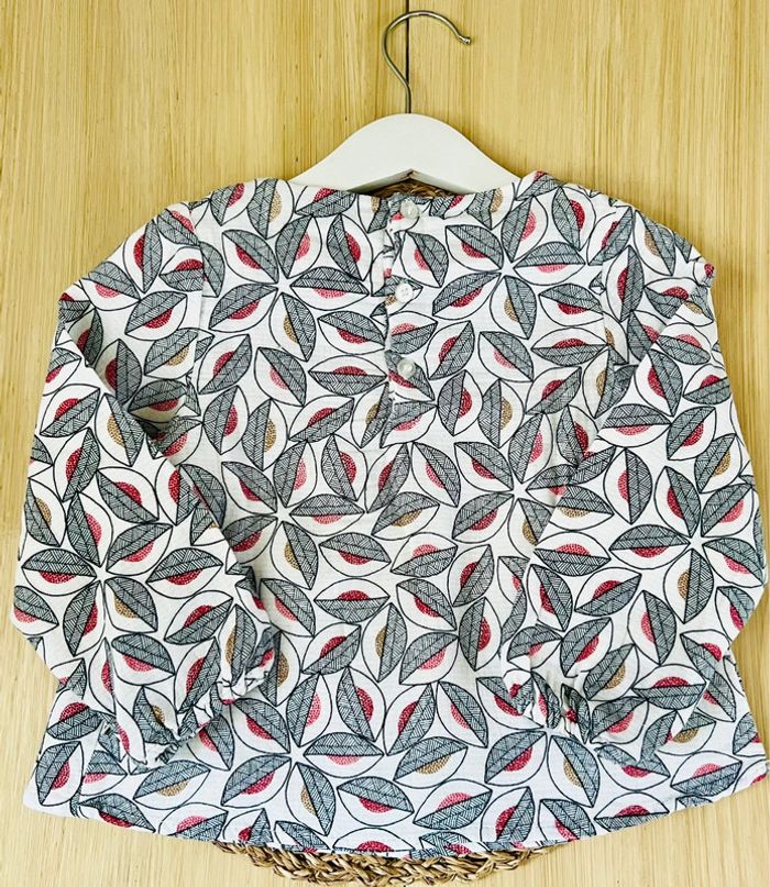 Blouse imprimé floral Obaïbi - photo numéro 2